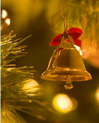 Christmas tree bell