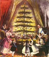 Victorian Christmas tree