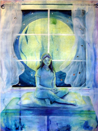 Moonbeams and Angels, by Amy Kinney 
