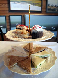 Take Time for Afternoon Tea at the Borsari Gallery Village Tea Room