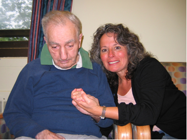  Donna Costa Gemborys with her father, Gerald J. Costa of Provincetown. Photograph courtesy of the author  Donna Costa Gemborys with her father, Gerald J. Costa of Provincetown. Photograph courtesy of the author 