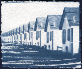 The Cottages, Cyanotype 