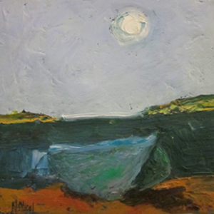 Skiff, Mayo Beach, Oil on Canvas, 2011 