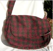 Red Plaid Bag