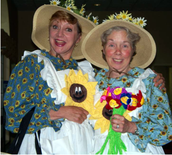 Sunflower Sisters Cynthia & Georgia